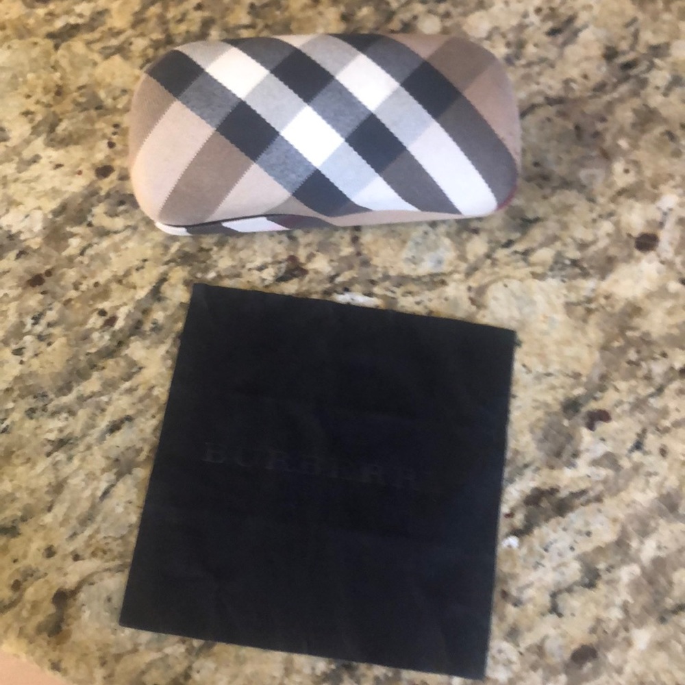 Burberry eyeglass case